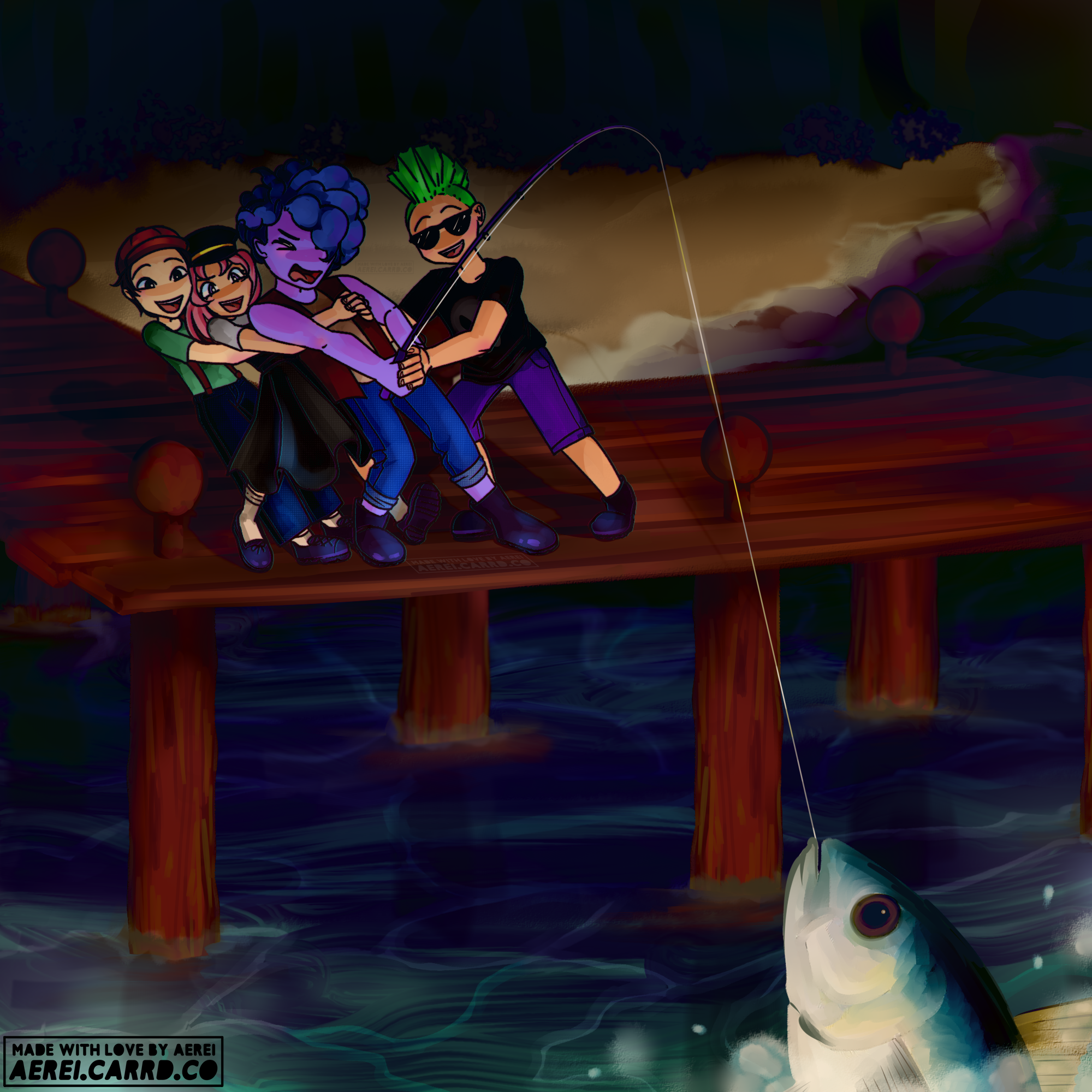 gone fishinʼ